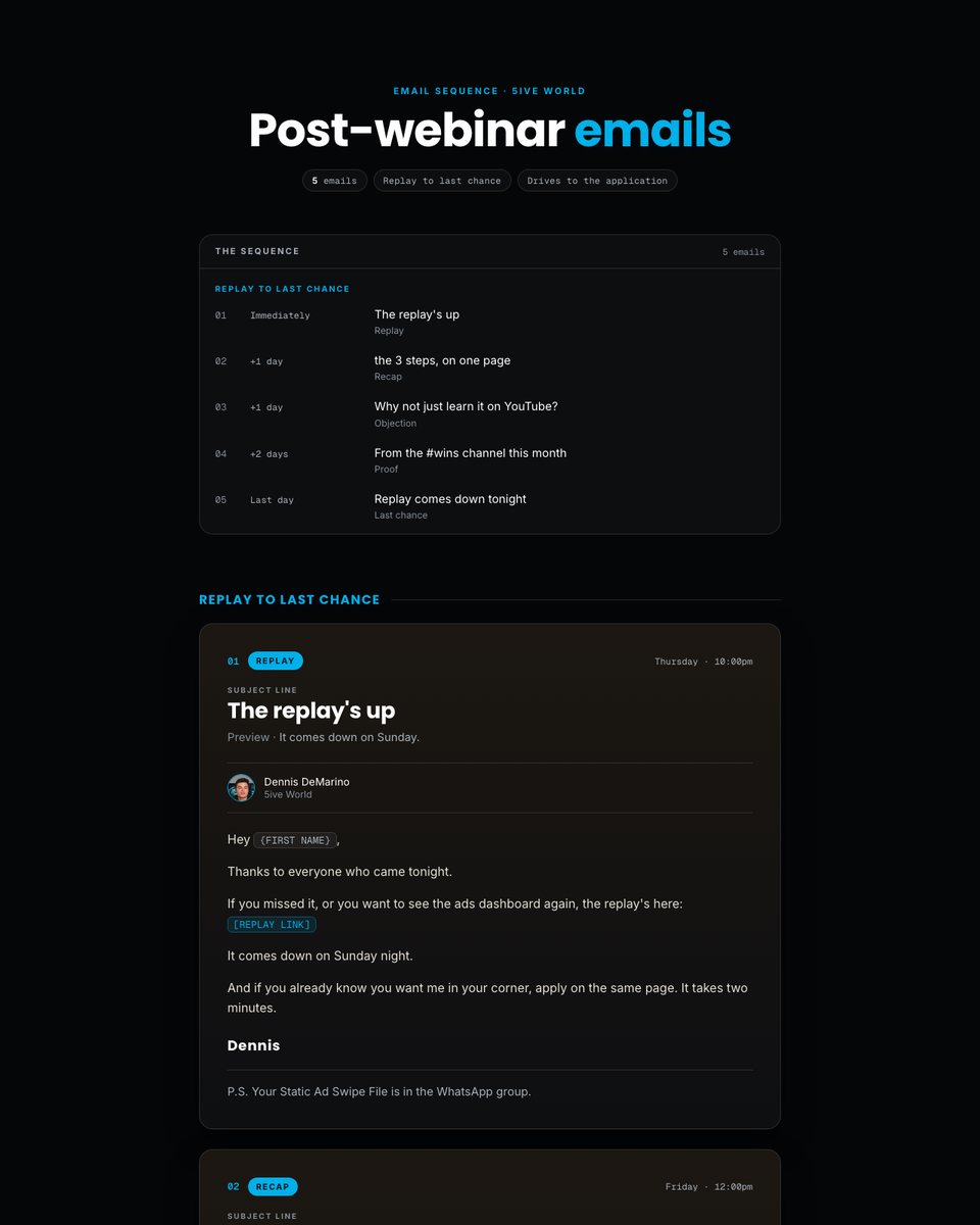 Post-webinar preview